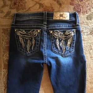 bootcut bedazzled sequin miss me jeans